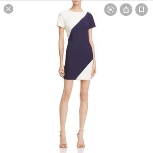 LIKELY color block mini dress